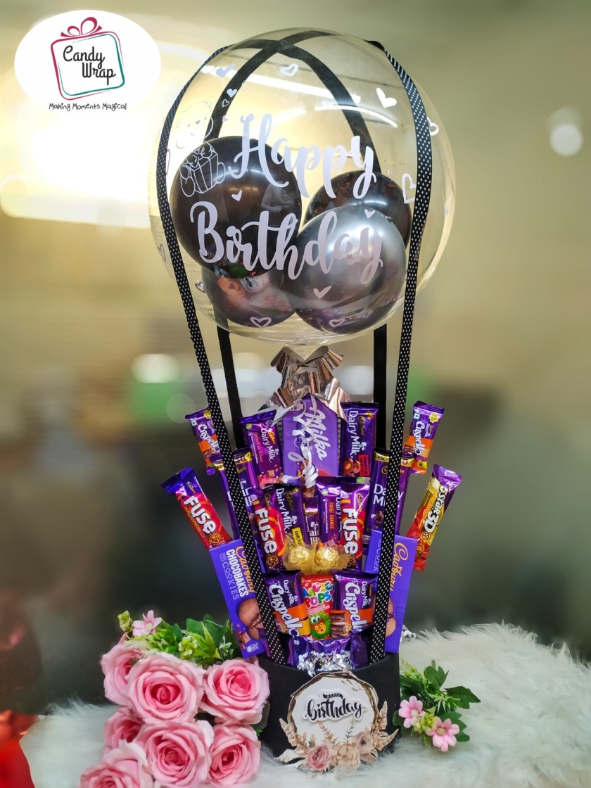 CHOCOLATE BOUQUET - Candy Wrap