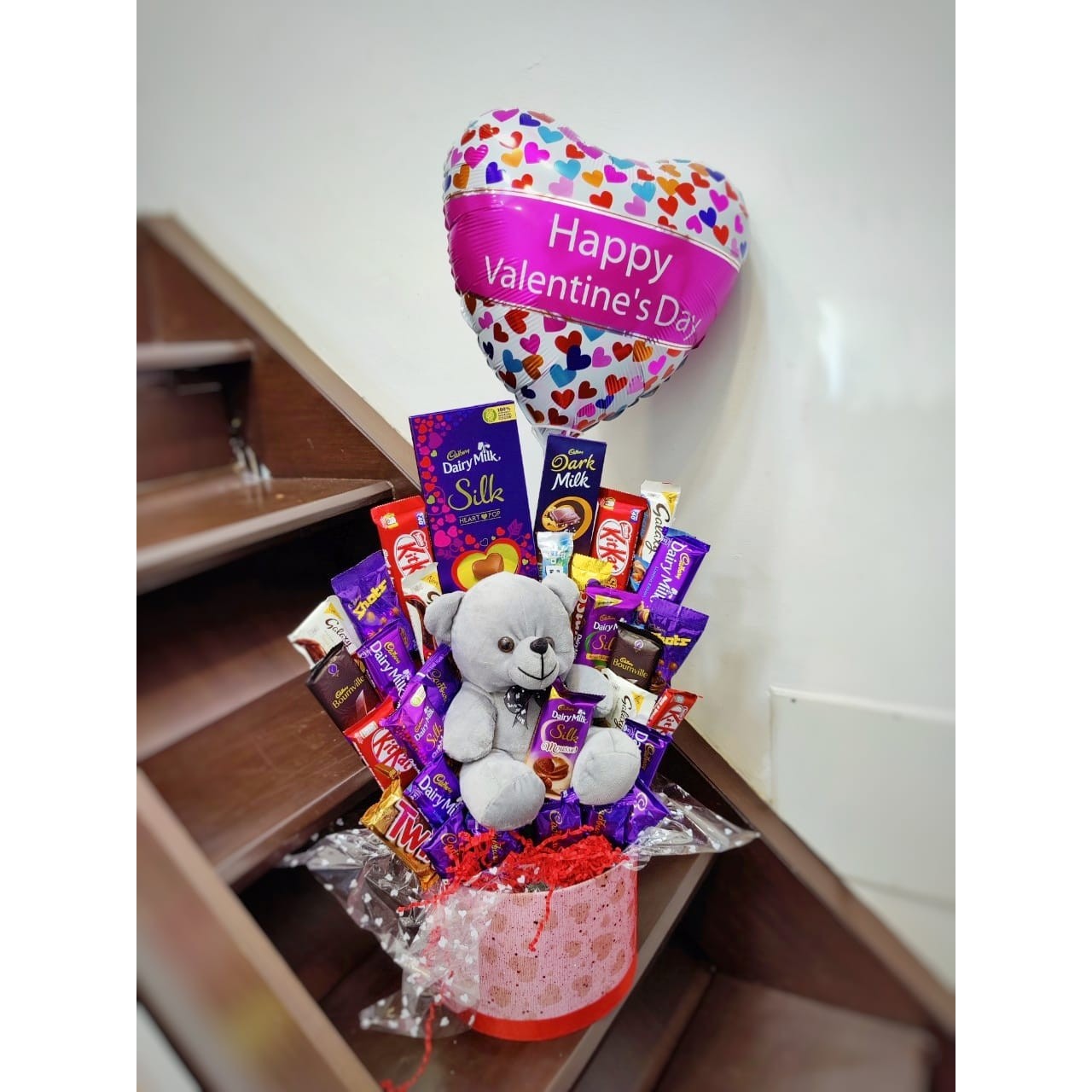 CHOCOLATE BOUQUET DOLL GIFT FOR VALENTINE'S SPECIAL - Candy Wrap